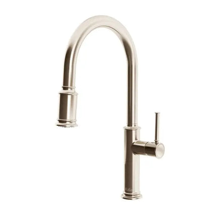 Kalia Exki Diver Single Handle Kitchen Faucet With Pull Down Spray - Plumbing Market