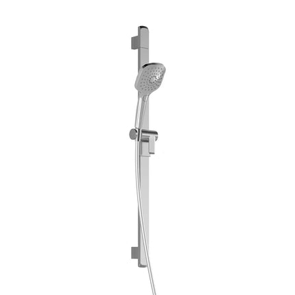 Kalia GRAFIK 2-Jet Handshower, Wallbar and 60'' Flexible and Soft PVC Hose Assembly Chrome BF1405-110 - Plumbing Market