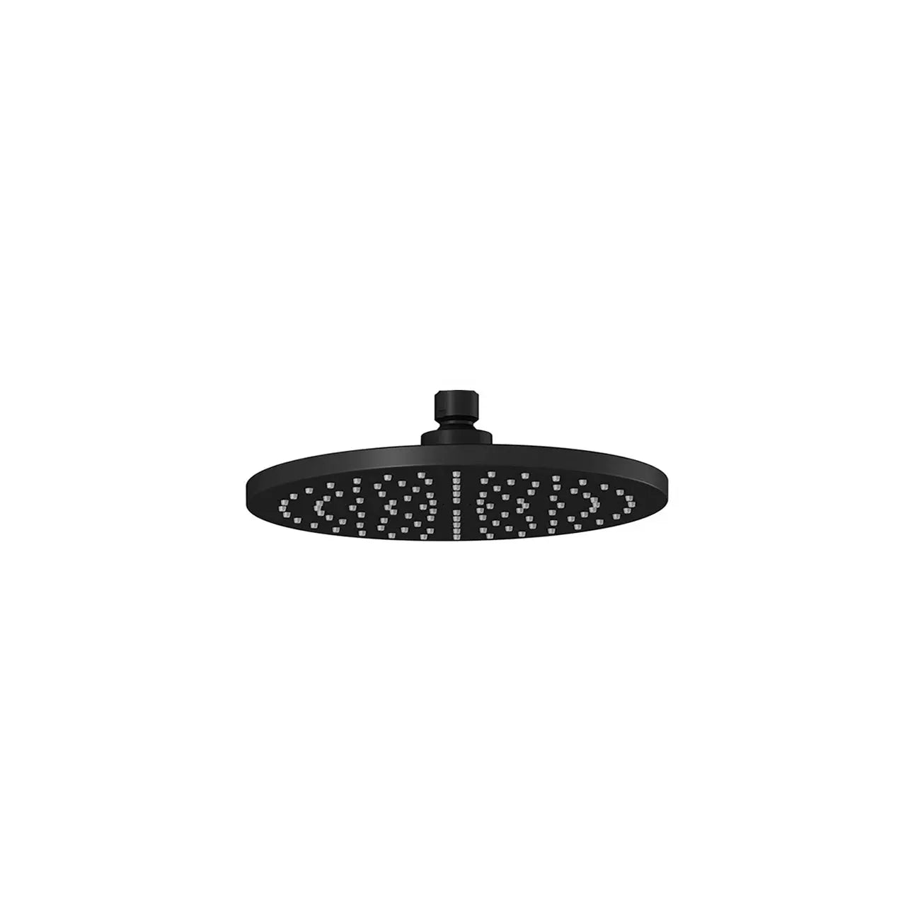 Kalia Generic Round Rain Head Matte Black 104287-160 - Plumbing Market