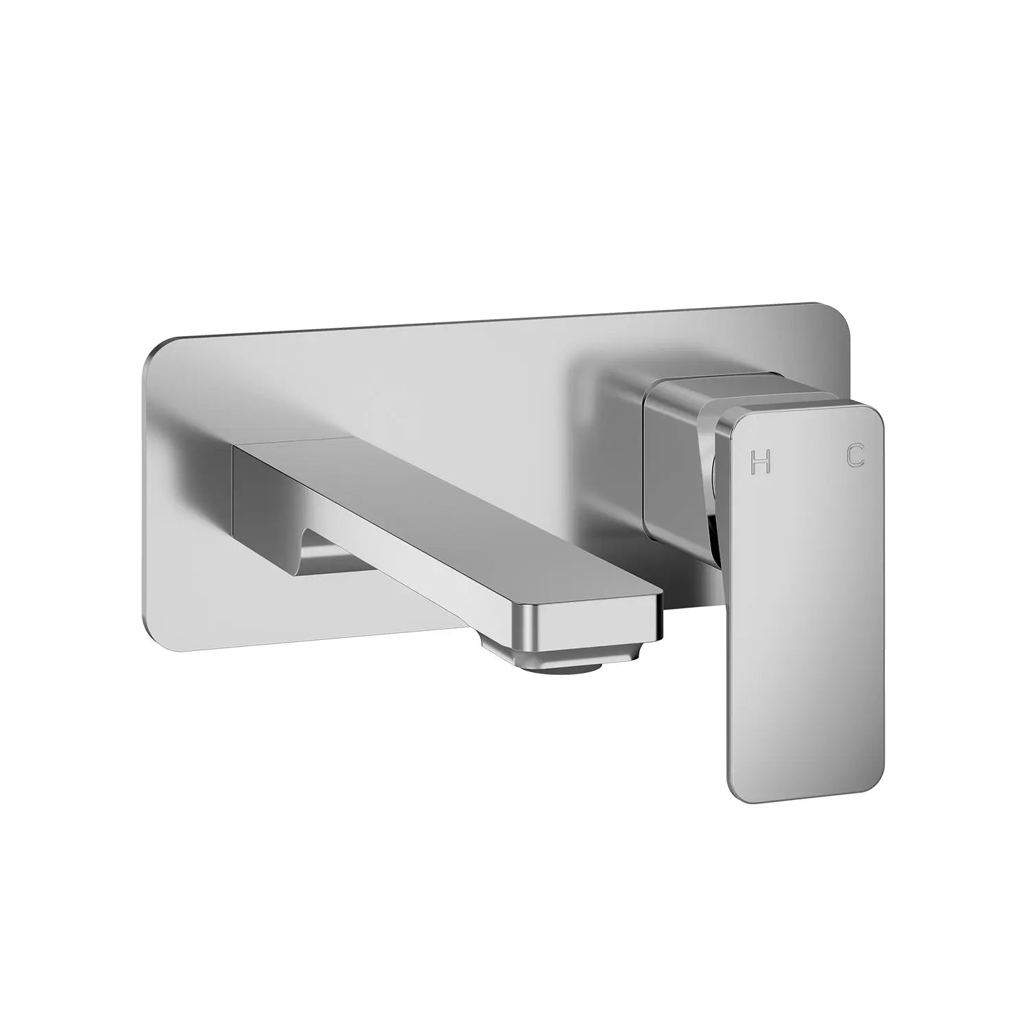 Kalia KAREOWallmount Lavatory Faucet Without Drain Chrome BF1978-110 - Plumbing Market