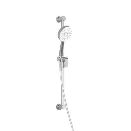 Kalia KONTOUR PLUS 2-Jet Handshower, Wallbar and 60'' Flexible and Soft PVC Hose Assembly Chrome BF1409-110 - Plumbing Market