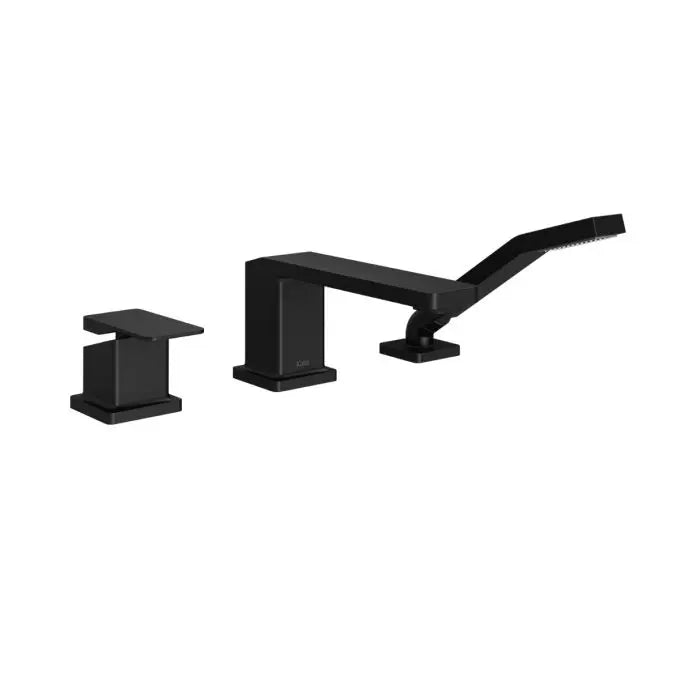 Kalia Kareo 3 Piece Deck Mount Bathtub Filler Faucet With Hand Shower - Plumbing Market