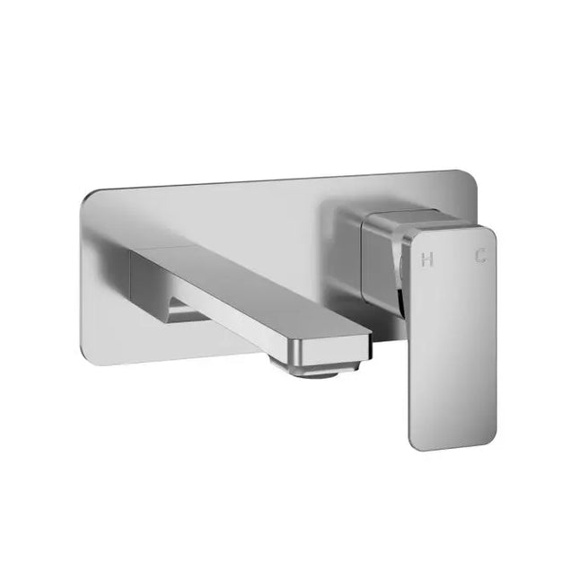 Kalia Kareo Wall Mount Bathroom Sink Faucet With Push Drain - Plumbing Market