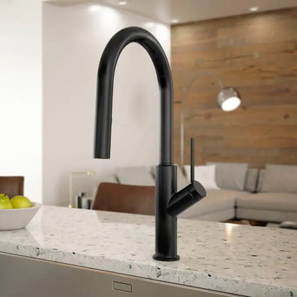 Kalia Karismatik Single Handle Kitchen Faucet Pull Down Dual Spray - Plumbing Market