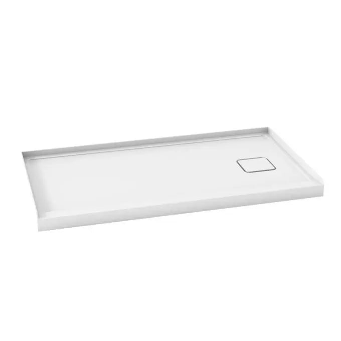 Kalia Kover 60x32 Rectangular Acrylic Shower Base Integrated Flange - Plumbing Market
