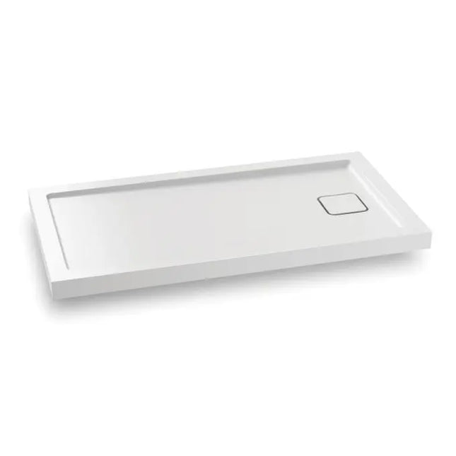 Kalia Kover 60x32 Rectangular Acrylic Shower Base With Flange Kit - Plumbing Market