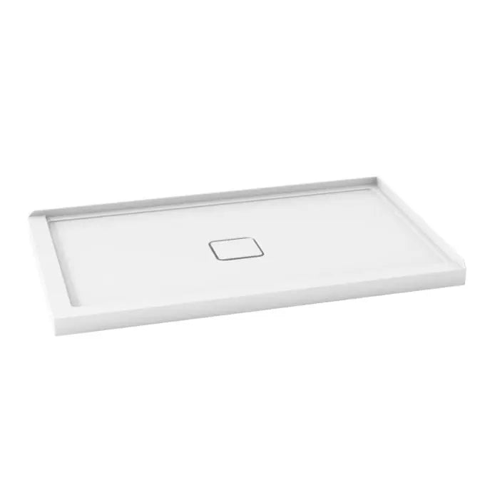 Kalia Kover 60x36 Rectangular Acrylic Shower Base With Right Flange - Plumbing Market