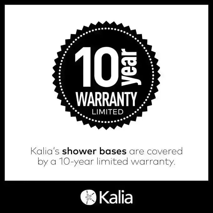 Kalia Kover 60x36 Rectangular Acrylic Shower Base With Right Flange - Plumbing Market