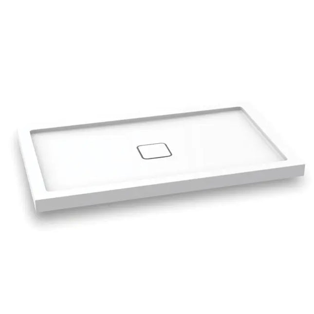 Kalia Kover 60x36 Rectangular Acrylic Shower Base With Tile Flange - Plumbing Market