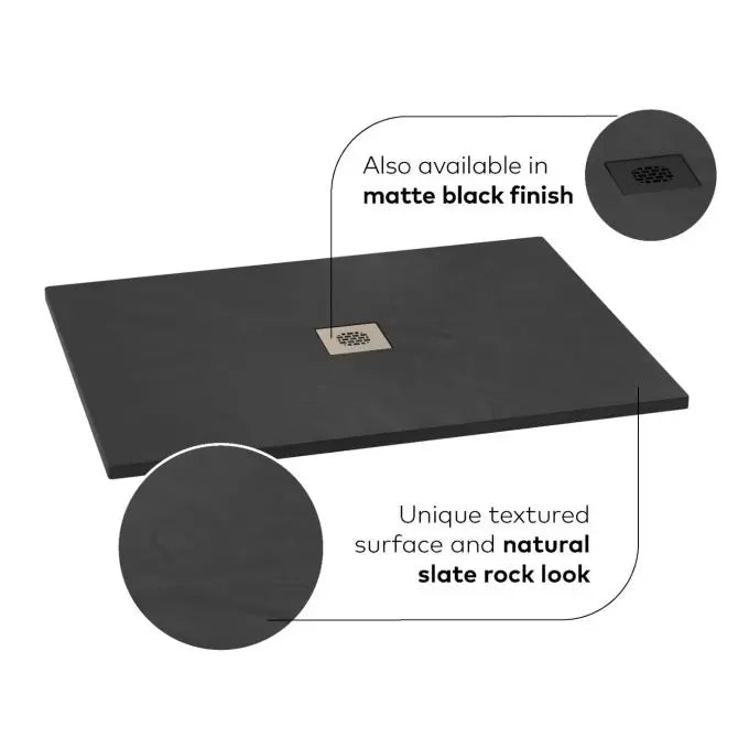 Kalia Lauza 48x36 Rectangular Shower Base Flange Included - Plumbing Market