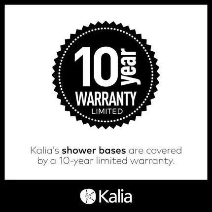 Kalia Lauza 60x36 Rectangular Acrylic Shower Base With Flange Kit - Plumbing Market