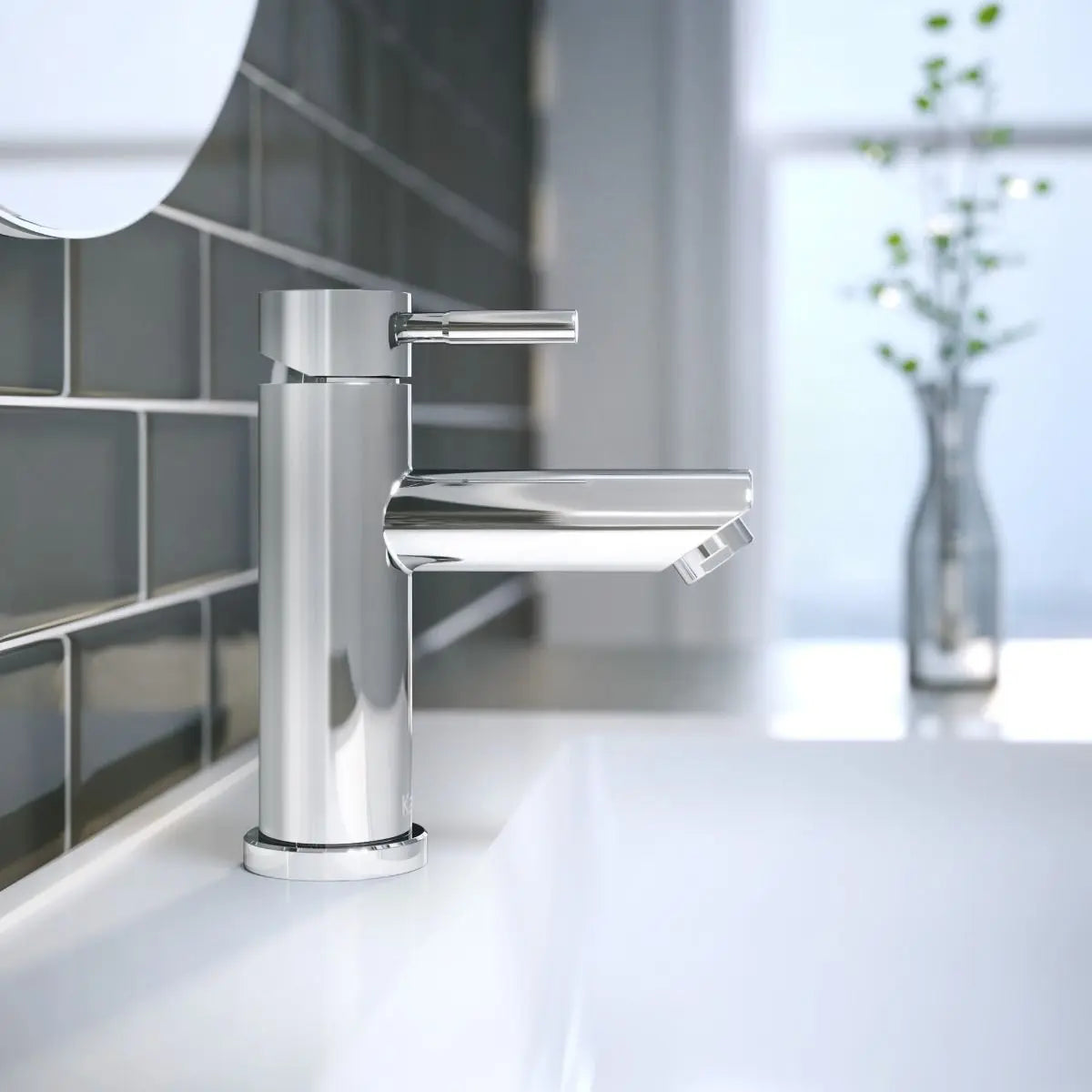 Kalia Livio Single Hole Bathroom Faucet With Push Drain - Plumbing Market