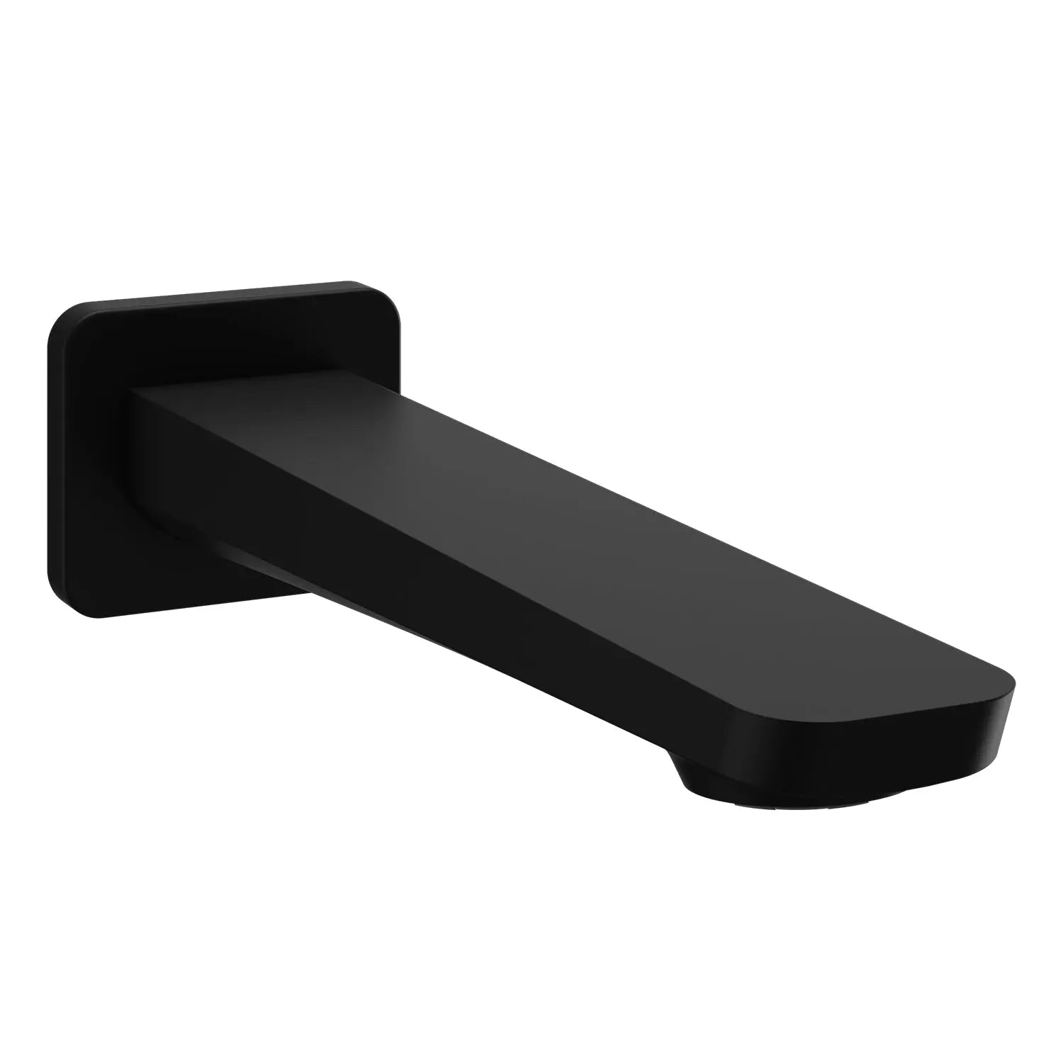 Kalia MOROKA Square Tub Spout Matte Black 106046-160 - Plumbing Market