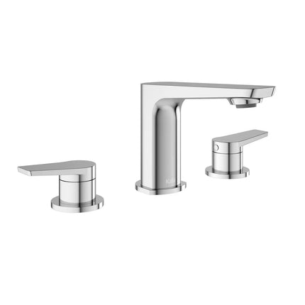Kalia MOROKA Widespread Lavatory Faucet Without Drain Chrome - Plumbing Market