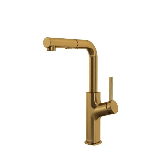 Kalia Masimo Surfer Single Handle Kitchen Faucet Pull Out Dual Spray - Plumbing Market