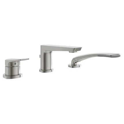 Kalia Moroka 3 Piece Deck Mount Bathtub Faucet With Hand Shower - Plumbing Market