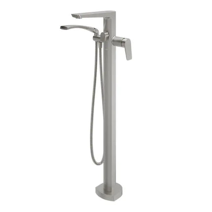 Kalia Moroka Free Standing Tub Filler With Hand Shower Trim - Plumbing Market