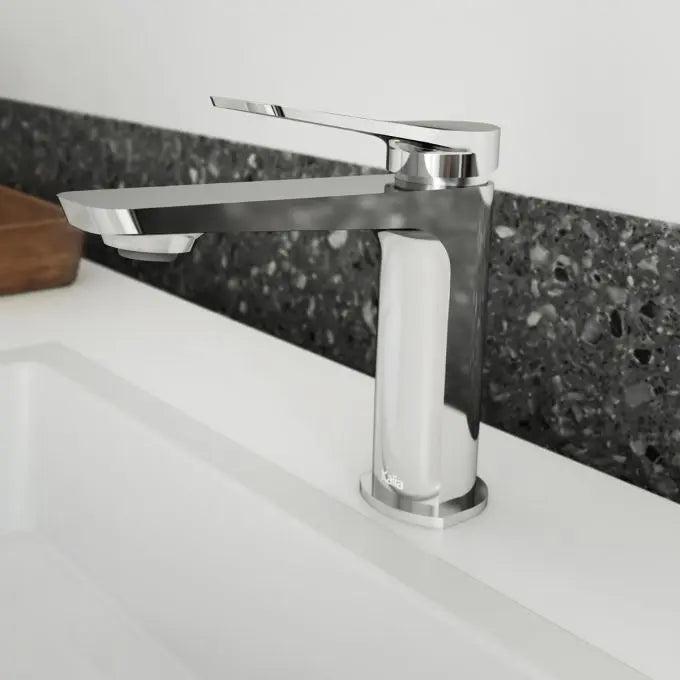 Kalia Moroka Single Hole Bathroom Sink Faucet With Drain And Overflow - Plumbing Market