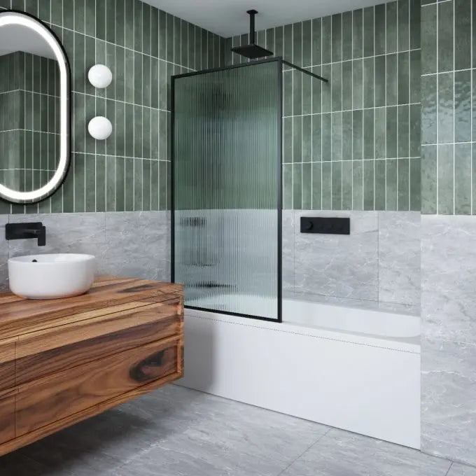 Kalia Moroka Tb3 Shower Faucet System With Push Button Valves - Plumbing Market