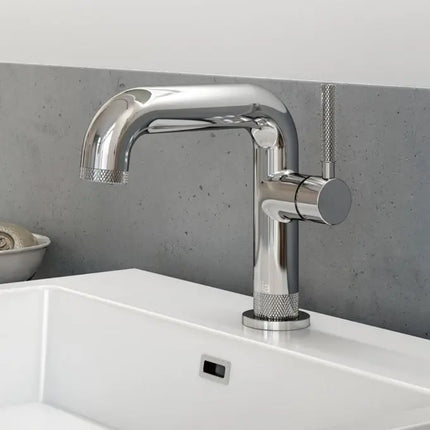 Kalia Preciso Single Hole Bathroom Sink Faucet With Push Drain - Plumbing Market