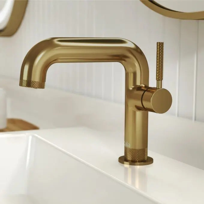 Kalia Preciso Single Hole Bathroom Sink Faucet With Push Drain - Plumbing Market
