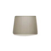 Kalia Push Drain With Overflow Assembly with 68mm Square Cap Brushed Nickel AC1330-120 - Plumbing Market