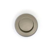 Kalia Push Drain Without Overflow Assembly with 35.5mm Cap Brushed Nickel AC1322-120 - Plumbing Market