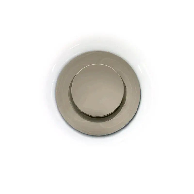 Kalia Push Drain Without Overflow Assembly with 35.5mm Cap Brushed Nickel AC1322-120 - Plumbing Market