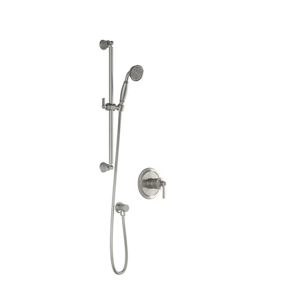 Kalia RUSTIK PB1 (Valve Not Included) : Pressure Balance Shower System Pure Nickel PVD BF1515-125 - Plumbing Market