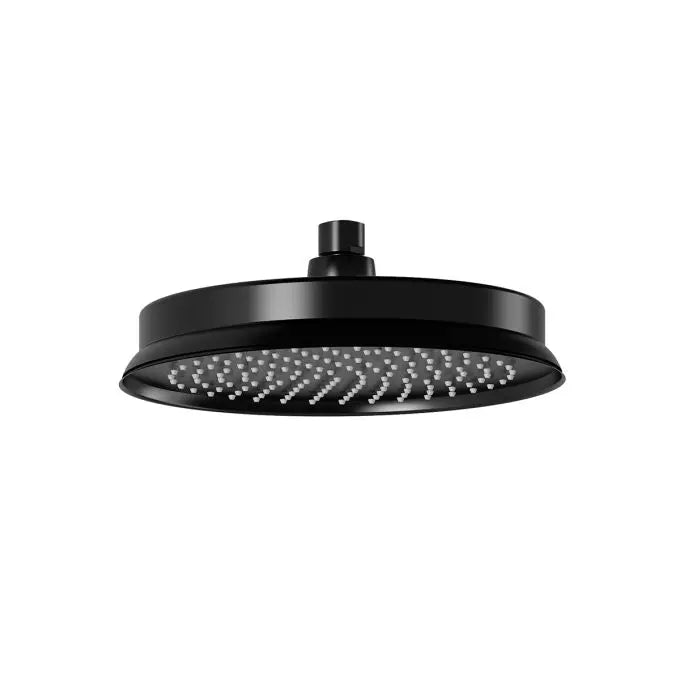 Kalia RUSTIK Raihead Shower Black 103605-165 - Plumbing Market