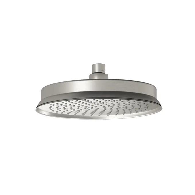 Kalia RUSTIK Raihead Shower Pure Nickel PVD 103605-125 - Plumbing Market