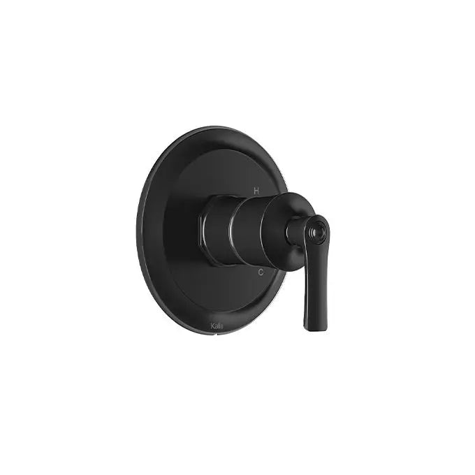 Kalia RUSTIK Trim Kit for Thermostatic Valve Black 103616-165 - Plumbing Market