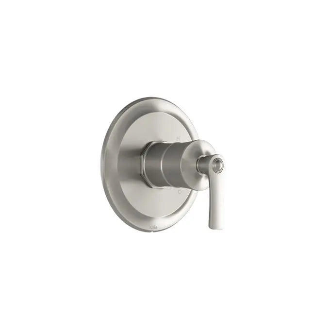Kalia RUSTIK Trim Kit for Thermostatic Valve Pure Nickel PVD 103616-125 - Plumbing Market