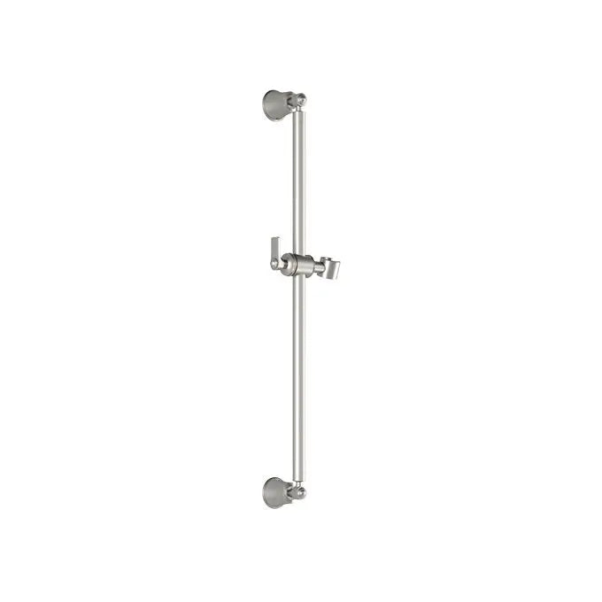Kalia RUSTIK Wallbar for Handshower Pure Nickel PVD 103608-125 - Plumbing Market