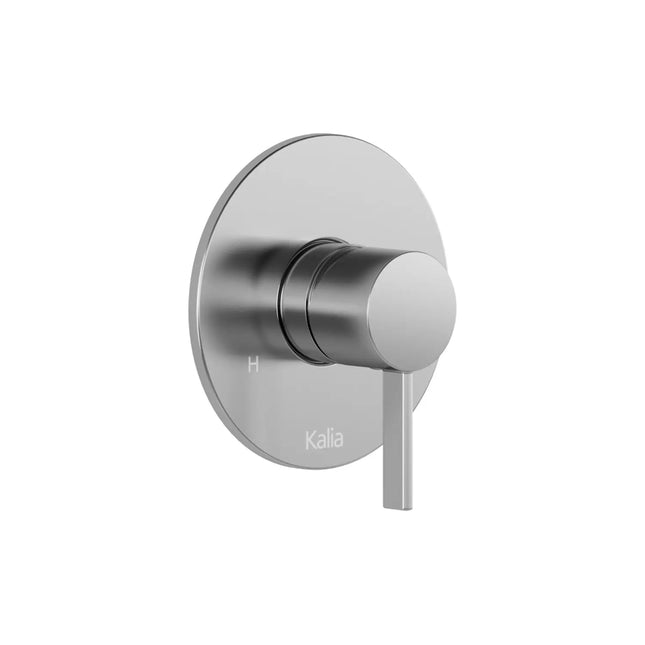 Kalia Round Decorative Trim  for ½'' Pressure Balance Thermostatic RPA Valve with Volume Control - Cartridge Included Chrome 105825-110 - Plumbing Market
