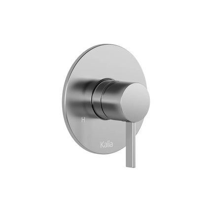 Kalia Round Decorative Trim  for ½'' Pressure Balance with Volume Control Valve - Cartridge Included Chrome 104848-110 - Plumbing Market