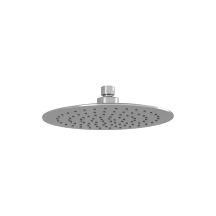 Kalia Round Domed Rain Head Shower ABS 8'' 12mm Thick Chrome 102853-110 - Plumbing Market