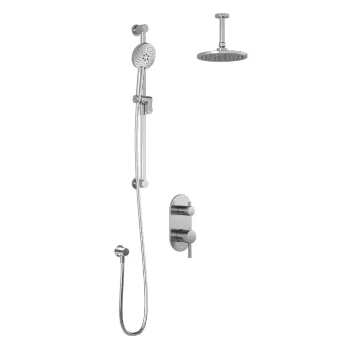 Kalia RoundOne TD2 Aquatonik Shower Faucet System With Hand Shower - Plumbing Market