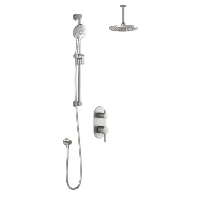 Kalia RoundOne TD2 Aquatonik Shower Faucet System With Hand Shower - Plumbing Market