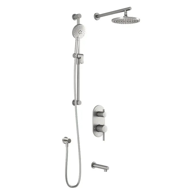 Kalia RoundOne TD3 Aquatonik Shower Faucet System With Diverter - Plumbing Market