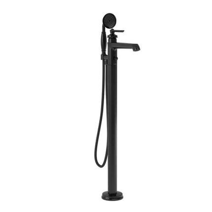 Kalia Rustik Free Standing Bathtub Tub Filler Faucet With Hand Shower - Plumbing Market