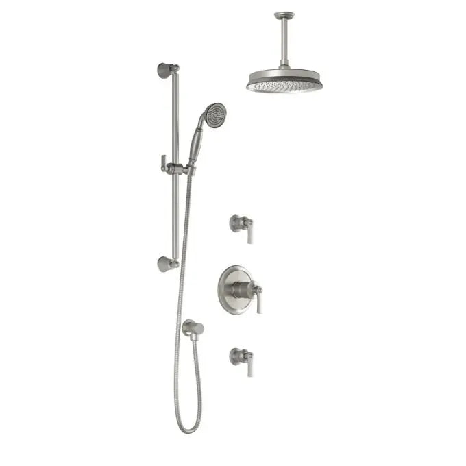 Kalia Rustik T2 Aquatonik Shower Faucet System With Hand Shower - Plumbing Market
