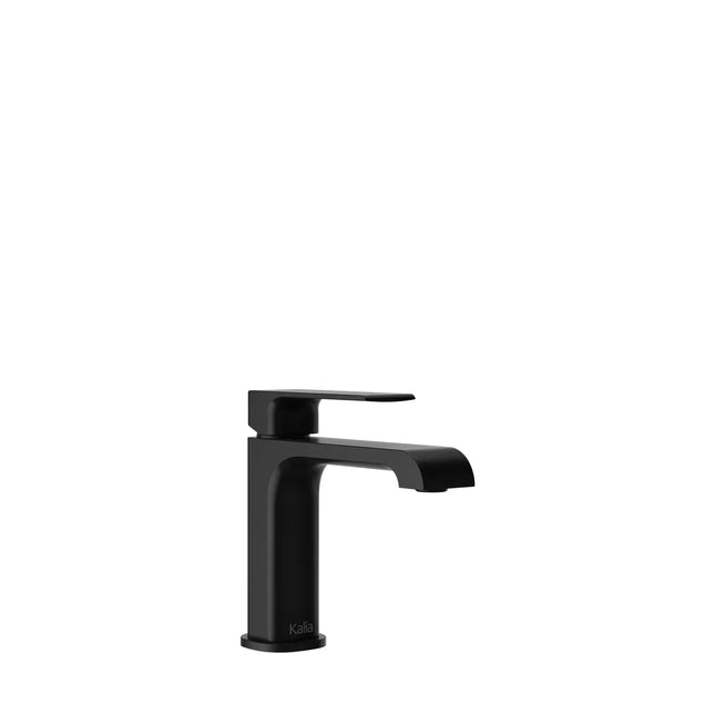 Kalia SOBRIO  Single Hole Lavatory Faucet (Without Drain) Matte Black BF1778-160 - Plumbing Market