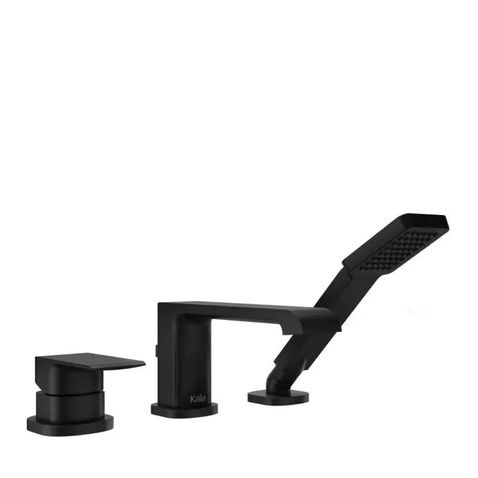 Kalia Sobrio Pressure Balance 3 Piece Tub Filler W Handshower - Plumbing Market