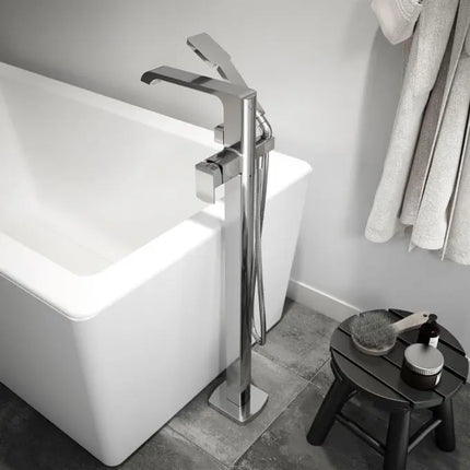 Kalia Sobrio Pressure Balanced Free Standing Bathtub Filler Tap Trim - Plumbing Market