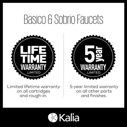 Kalia Sobrio Pressure Balanced Free Standing Bathtub Filler Tap Trim - Plumbing Market