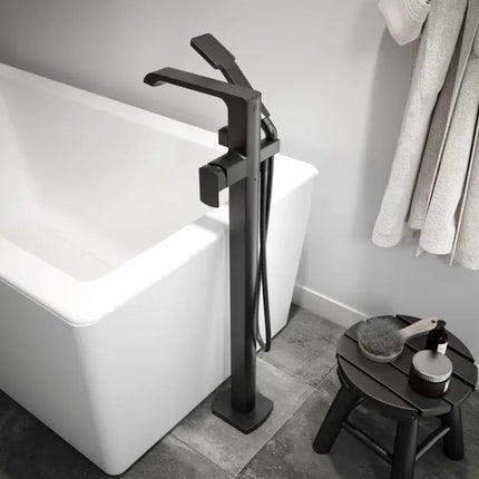 Kalia Sobrio Pressure Balanced Free Standing Bathtub Filler Tap Trim - Plumbing Market