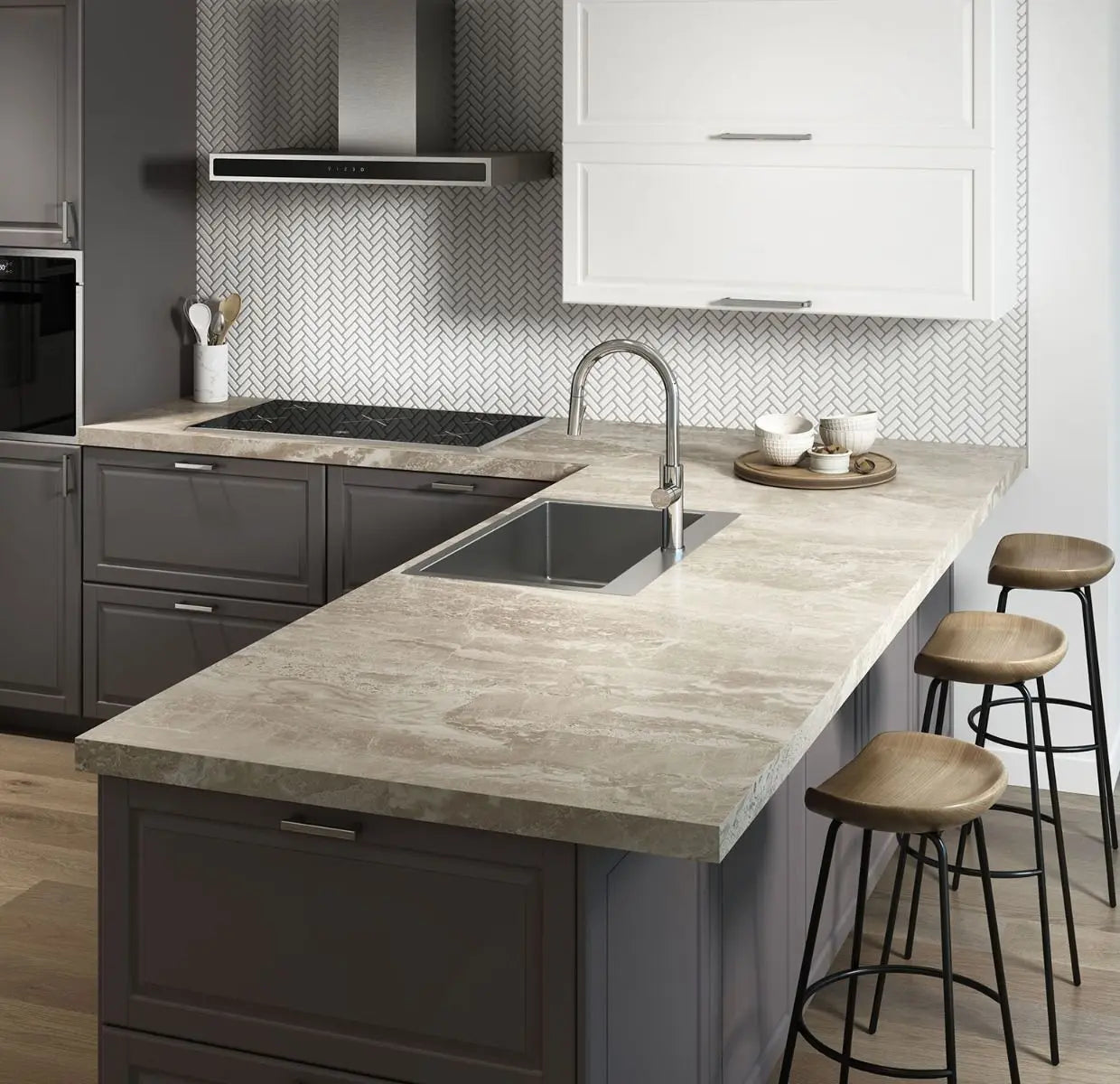 Kalia Specifik Single Handle Pull Down Kitchen Faucet - Plumbing Market