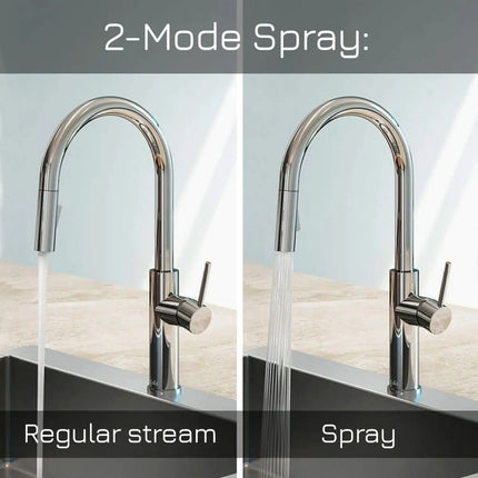 Kalia Specifik Single Handle Pull Down Kitchen Faucet - Plumbing Market