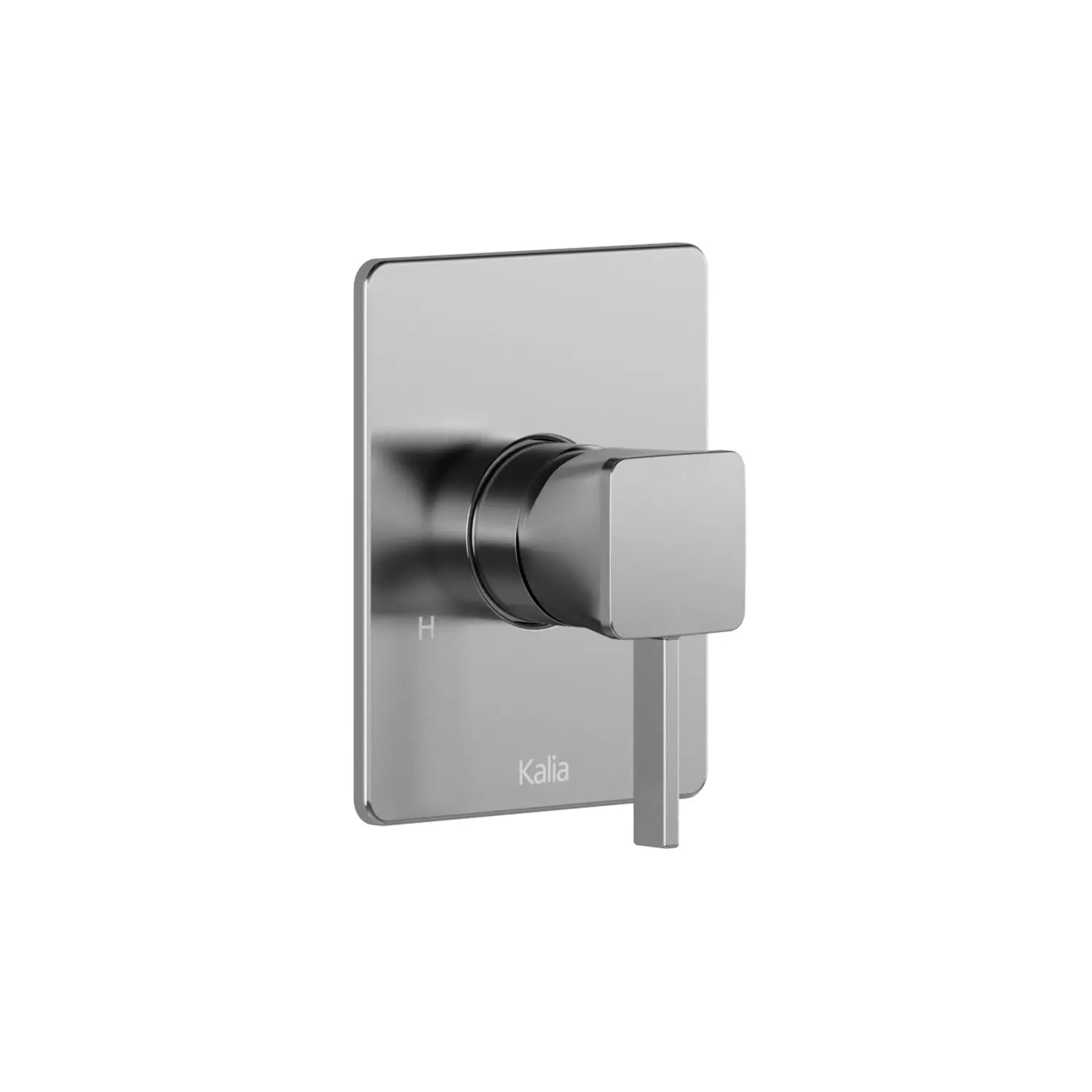 Kalia Square Decorative Trim  for ½'' Pressure Balance with Volume Control Valve - Cartridge Included Chrome 104850-110 - Plumbing Market